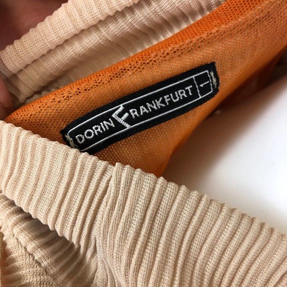 Dorin Frankfurt Cowl Neck Layered Top - Picture 8 of 8